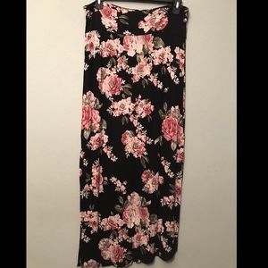 Floral Maxi Skirt